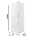 Cecotec Bolero CoolMarket Combi 322 White Cristal D