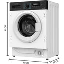 Cecotec Lave-linge Bolero DressCode 740 BI Inverter A