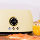 Cecotec Grille-pain vertical numérique ClassicToast 15000 Yellow Extra Double