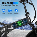 HiQiS E20 – Vélo électrique fat bike 20 pouces