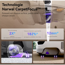 Narwal Aspirateur Robot Flow avec kit de raccordement à l'eau