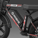 HiQiS C200 Pro – Vélo électrique fat bike double batterie 35 Ah