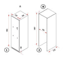 Cecotec Bolero CoolMarket 1D BI-D 306 GREY E