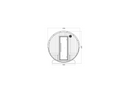HARVIA SAUNA TONNEAU KASKI 240 PANORAMA CANOPY HRA-080-0234