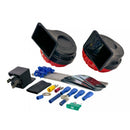 Thitronik Avertisseur sonore 115dB et kit de montage avec relais