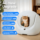 CATLINK Baymax Lite – Litière autonettoyante fermée (gris)
