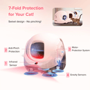 CATLINK Baymax Sakura – Litière autonettoyante rose