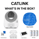 CATLINK Pro-X Luxury – Litière autonettoyante premium