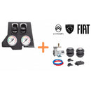 Antarion Kit suspensions pneumatiques 7'' Stellantis manomètre universel