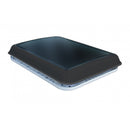 Antarion Lanterneau 70x50cm avec LEDS Gris avec ventilation
