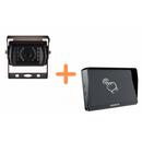 Antarion Systéme vidéo de recul camera noire HD