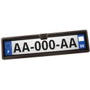 Antarion Système vidéo de recul caméra plaque HD