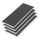 VEVOR Kit Solaire Complet Hors Réseau 400 W 12 V 4 Panneaux Solaires Monocristallins 100 W, Batterie LiFePO₄ 12,8 V 200 Ah, Contrôleur de Charge MPPT 40 A, Onduleur 2000 W, pour Camping-car, Maison - image 12