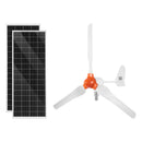 VEVOR Kit d'Énergie Éolienne et Solaire 12 V 600 W, 2 Panneaux Monocristallins 100 W, Éolienne 400 W, Batterie LiFePO₄ 12,8 V 100 Ah, Onduleur Solaire Hybride 1000 W pour Camping-car, Bateau, Maison - image 10