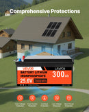VEVOR Kit Solaire Complet Hors Réseau 1200 W 24 V 6 Panneaux Solaires Monocristallins 200 W, Batterie LiFePO₄ 25,6 V 300 Ah, Onduleur Hybride 24 V 3600 W, Haut Rendement, pour Maison, Hangar, Ferme - image 6