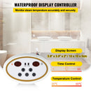 VEVOR Générateur de Vapeur Sauna 9 kW, Générateur de Vapeur Douche Bain de Maison de 9 m³, Plage de Température 35 ℃ - 55 ℃ avec Réservoir d'Eau 6 L, Moniteur LED, Drain Manuel, pour Hammam Domicile - image 4