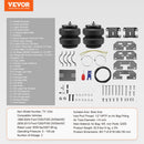 VEVOR Kit de Suspension Pneumatique Compatible avec Ford F250/F350 2WD 4WD 1999-2004 et Ford F250/F350 2WD 4WD 2008-2010, Ressort Pneumatique Charge 2268 kg, Pression 5-100 PSI, Absorption des Chocs - image 8