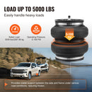 VEVOR Kit de Suspension Pneumatique Compatible avec Chevrolet Silverado 2500/3500HD et GMC Sierra 2500/3500HD 4WD RWD 2011-2019, Ressorts Pneumatiques, Charge 2268 kg, Pression 5-100 PSI, Voiture - image 4