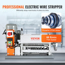 VEVOR Machine à Dénuder Électrique 1,5-36 mm Dénudeur Câble Auto Motorisé 370 W Dénudeuse Manuelle 27 m/min Pince à Dénuder Dépouillement Fil avec Manivelle 11 Canaux de Dénudage pour Recyclage Cuivre - image 3
