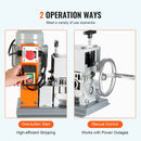 VEVOR Machine à Dénuder Électrique 1,5-36 mm Dénudeur Câble Auto Motorisé 370 W Dénudeuse Manuelle 27 m/min Pince à Dénuder Dépouillement Fil avec Manivelle 11 Canaux de Dénudage pour Recyclage Cuivre - image 4
