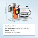 VEVOR Machine à Dénuder Électrique 1,5-36 mm Dénudeur Câble Auto Motorisé 370 W Dénudeuse Manuelle 27 m/min Pince à Dénuder Dépouillement Fil avec Manivelle 11 Canaux de Dénudage pour Recyclage Cuivre - image 8