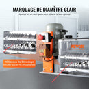 VEVOR Machine à Dénuder Électrique 1,5-40 mm Dénudeur Câble Auto Motorisé 750 W Dénudeuse 30 m/min Pince à Dénuder Dépouillement Fil Repère Profondeur Dénudage Visible 10 Canaux pour Recyclage Cuivre - image 6