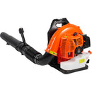 VEVOR Souffleur de feuilles à essence, 79 CC, souffleur de neige à dos 2 temps, avec réservoir de carburant 3 L, volume d'air 930 CFM pour entretien de pelouse, nettoyage des feuilles, déneigement - image 11