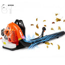 VEVOR Souffleur de feuilles à essence, 79 CC, souffleur de neige à dos 2 temps, avec réservoir de carburant 3 L, volume d'air 930 CFM pour entretien de pelouse, nettoyage des feuilles, déneigement - image 2