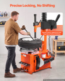 VEVOR Démonte-Pneu 1100 W, Machine à Pneus avec Serrage Extérieur 10"-18", Serrage Intérieur 12"-22", Largeur de Jante Jusqu'à 12", avec Commande à Pédale, pour Atelier Automobile et Garage Domicile - image 4