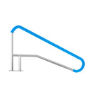 VEVOR Rampe Piscine, 1379 x 925 x 100 mm, Main Courante Piscine Acier Inoxydable avec Plaque de Base, Barre d'Appui de Sécurité Antirouille, Accessoires, pour Piscines, Intérieur, Extérieur, Terrasses, Spas - image 11