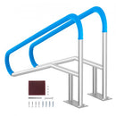 VEVOR Rampe Piscine, 1395x810 mm, Main Courante Piscine Acier Inoxydable avec Plaque de Base, 2PCS Barre d'Appui Sécurité Antirouille, Accessoires, pour Piscines, Intérieur, Extérieur, Terrasses, Spas - image 2