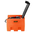 VEVOR Réservoir Diesel Portable, 182 L, Cuve de Ravitaillement Carburant, Pompe de Transfert 12 V, 40 L/min, Tuyau 4 m, Buse Ravitaillement Auto, pour Véhicules Appareils Agriculture Industrie, Orange - image 12