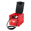 VEVOR Réservoir Diesel Essence Portable, 182 L, Cuve de Ravitaillement Carburant, Pompe de Transfert 12 V, 40 L/min, Tuyau 4 m, Buse Ravitaillement Auto, pour Véhicules Agriculture Industrie, Rouge - image 10