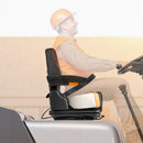 VEVOR Siège de Chariot Élévateur Universel, 60x51x64 cm, Siège de Tracteur de Suspension Rabattable avec Dossier Réglable, Accoudoir, Ceinture de Sécurité, Micro-interrupteur, pour Chargeur, Tondeuse - image 9