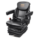 VEVOR Siège de Chariot Élévateur Universel Siège de Tracteur Rabattable Dossier à Angle Réglable Micro-interrupteur Ceinture de Sécurité Accoudoirs 3 Niveaux Absorption Chocs pour Chargeur Excavateur - image 11