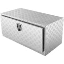 VEVOR Boîte à Outils pour Camion 91,4×61×61 cm Coffre Sous-châssis Fixation Inférieure Caisse de Stockage en Alliage d'Aluminium Solide avec Serrure et Clés pour Remorque Pick-up Véhicules Transport - image 12