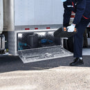 VEVOR Boîte à Outils pour Camion 91,4×61×61 cm Coffre Sous-châssis Fixation Inférieure Caisse de Stockage en Alliage d'Aluminium Solide avec Serrure et Clés pour Remorque Pick-up Véhicules Transport - image 9