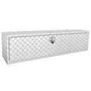 VEVOR Boîte à Outils pour Camion 152,4×43,2×45,7 cm Coffre Sous-châssis Fixation Inférieure Caisse de Stockage en Alliage d'Aluminium avec Serrure et Clés pour Remorque Pick-up Véhicules Transport - image 10