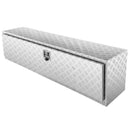 VEVOR Boîte à Outils pour Camion 152,4×43,2×45,7 cm Coffre Sous-châssis Fixation Inférieure Caisse de Stockage en Alliage d'Aluminium avec Serrure et Clés pour Remorque Pick-up Véhicules Transport - image 12