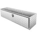 VEVOR Boîte à Outils pour Camion 152,4×61×61 cm Coffre Sous-châssis Fixation Inférieure Caisse de Stockage en Alliage d'Aluminium Solide avec Serrure et Clés pour Remorque Pick-up Véhicules Transport - image 12