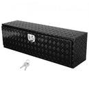 VEVOR Boîte à Outils pour Camion 152,4x43,2x45,7 cm, Coffre Sous-Châssis Fixation Inférieure, Caisse de Stockage en Aluminium avec Serrure et Clés, Étanche, pour Remorque Pick-up Fourgonnette - image 2