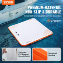 VEVOR Quai flottant gonflable, plate-forme de quai gonflable 3,04x3,04 m, tapis de quai flottant antidérapant avec sac de transport portable et échelle amovibleradeau d'île pour piscine, plage, océan - image 3