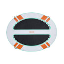VEVOR Quai Flottant Gonflable 3,05x2,44 m Plateforme de Quai Gonflable pour Piscine Plage Mer Lac Réunions de Famille Sorties Amis Activités Nautiques avec Sac de Transport Portable, Échelle Amovible - image 12