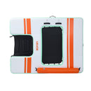 VEVOR Quai Flottant Gonflable 2,44x1,83 m Plateforme de Quai Gonflable pour Piscine Plage Mer Moments Détente Famille Amis, avec Sac Transport Portable, Échelle Amovible, Rampe Sous-marine pour Chien - image 11