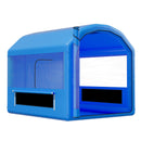 VEVOR Cabine de Peinture Gonflable de 3 x 2,6 x 2,6 m, Tente de Pulvérisation pour Voiture avec Ventilateur de 550 W et Système de Filtration d'Air, Toit Rond, pour Garage Atelier Automobile - image 11