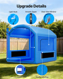 VEVOR Cabine de Peinture Gonflable de 3 x 2,6 x 2,6 m, Tente de Pulvérisation pour Voiture avec Ventilateur de 550 W et Système de Filtration d'Air, Toit Rond, pour Garage Atelier Automobile - image 7