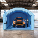 VEVOR Cabine de Peinture Gonflable 10x6x4 m, Tente de Pulvérisation pour Voiture avec Ventilateurs de 950 W et 1100 W et Système de Filtration d'Air, Toit Rond, pour Garage Atelier Automobile - image 9