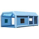 VEVOR Cabine de Peinture Gonflable 7x4x2,75 m, Tente Peinture Gonflable Automobile avec Souffleurs Puissants 750 W + 480 W et Système de Filtration, Station de Travail pour Pose de Peinture Atelier - image 11