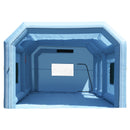 VEVOR Cabine de Peinture Gonflable 7x4x2,75 m, Tente Peinture Gonflable Automobile avec Souffleurs Puissants 750 W + 480 W et Système de Filtration, Station de Travail pour Pose de Peinture Atelier - image 12