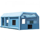 VEVOR Cabine de Peinture Gonflable 10x6,4x4,5 m, Tente Peinture Gonflable Automobile avec Souffleurs Puissants 1100 + 750 W et Système de Filtration, Station de Travail pour Pose de Peinture Atelier - image 2